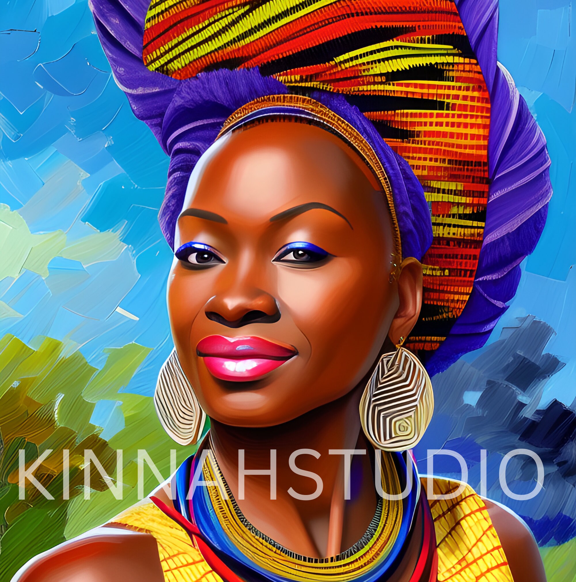 Vintage Black Family Art Black Art Vintage African Art Wall Etsy