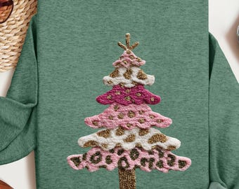 leopard print realistic Yarn PNG,Faux Yarn Merry Christmas tree PNG,animal print christmas tree holiday Sublimation,Christmas Winter Holiday