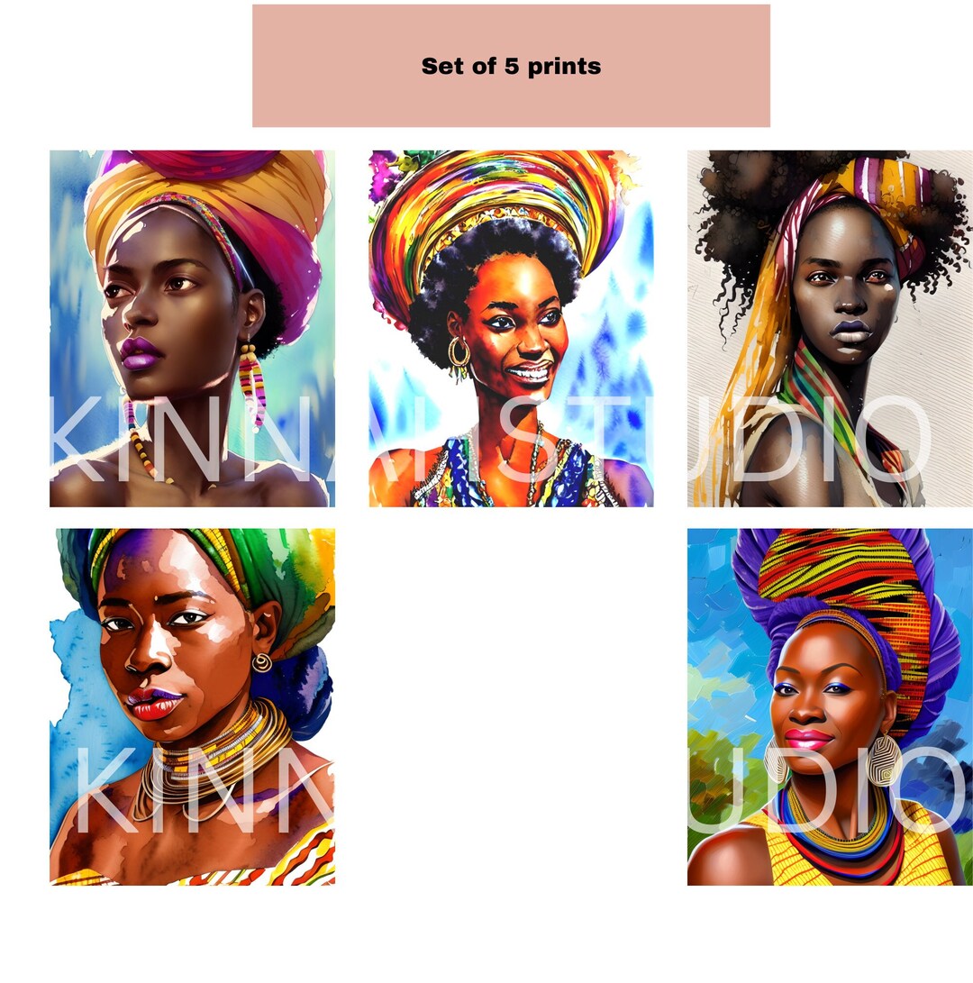 Vintage Black Family Art Black Art Vintage African Art Wall Etsy