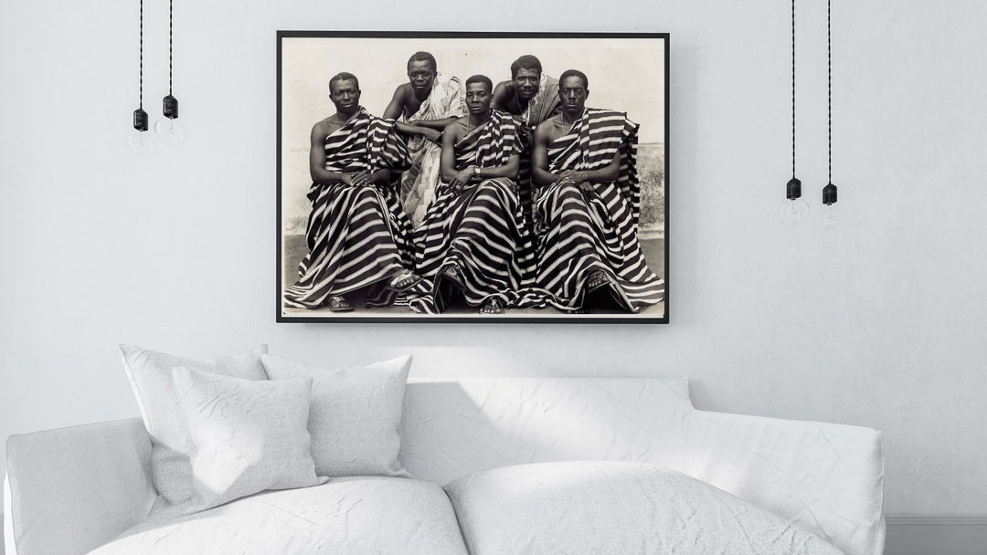 Vintage Black Family Art, Black Art, Vintage African Art, Wall Decor