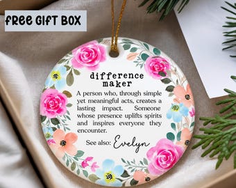 Teacher  Ornament listing template
