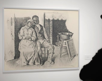 black family art, black art, African art, minimal african art, wall decor art, printable download, african home decor, african american art