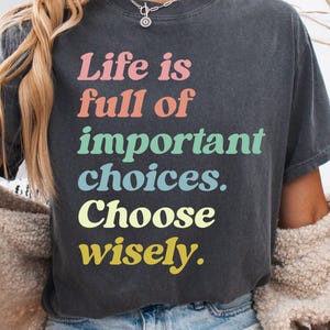 reguleren emoties tshirt voor angstverlichting affirmatie shirt geestelijke gezondheid tee zelfzorg tshirt mindfulness inspirerende sweater