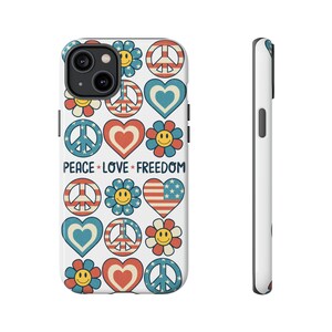 4th of July phone case independence day iphone case aesthetic fourth of july iphone case Google Pixel Samsung Galaxy phone red white blue