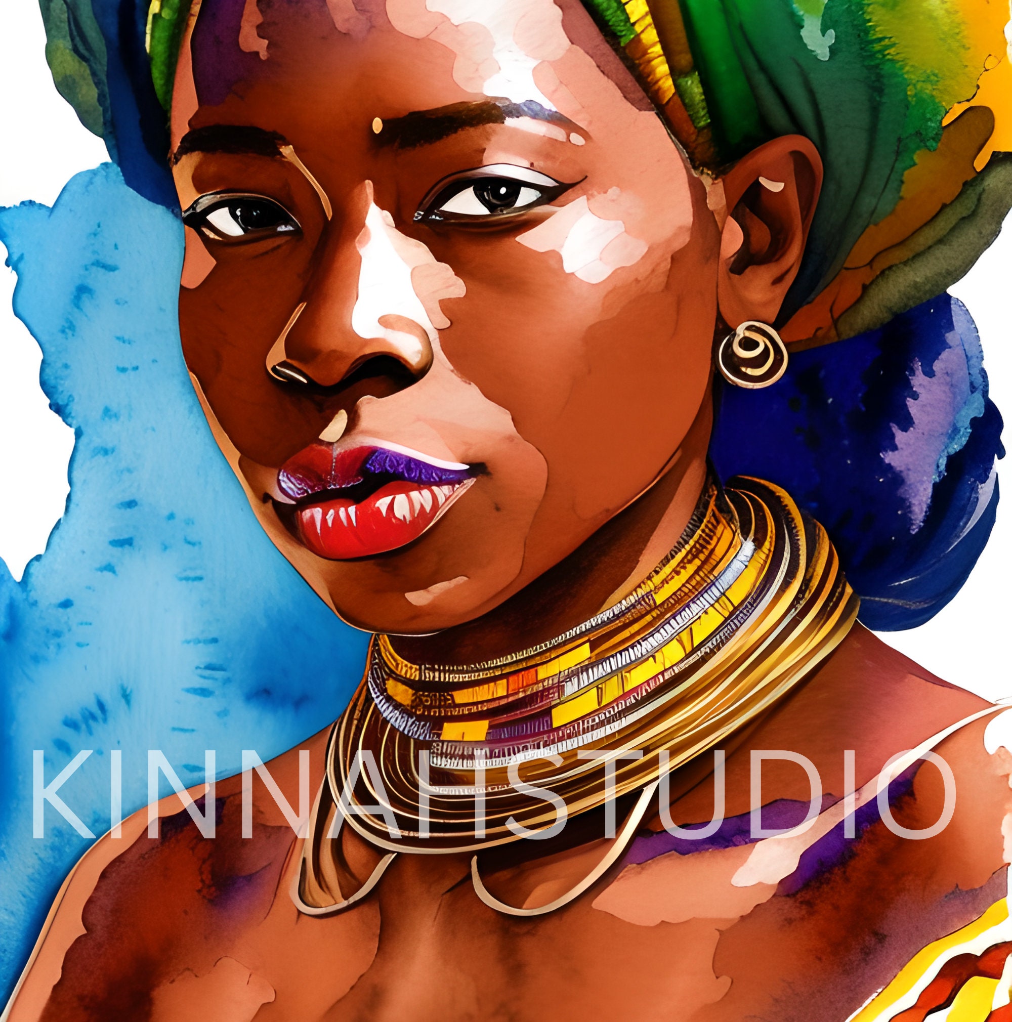 Vintage Black Family Art Black Art Vintage African Art Wall Etsy