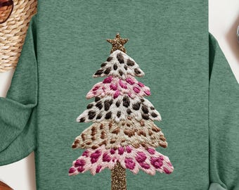 Faux Yarn Merry Christmas tree PNG,leopard print realistic Yarn PNG,animal print christmas tree holiday Sublimation,Christmas Winter Holiday