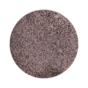 May include: A round, shimmery eyeshadow in a deep, rich purple with a hint of brown. The eyeshadow has a fine, glittery texture.