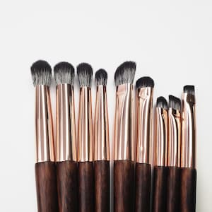 Makeup Brushes - Eye Brushes, Soft Synthetic Bristles