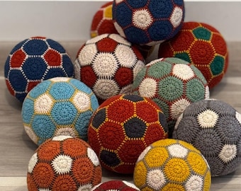Crochet Soccer Ball Pattern PDF, Football Ball, Amigurumi Toy, Sports Gift
