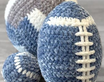 Colección de pelotas deportivas de ganchillo: tenis, fútbol y voleibol – Patrón en PDF