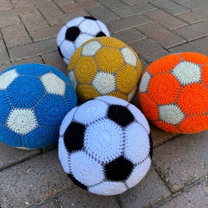 Crochet Soccer Ball pattern (.PDF) - Instant Download