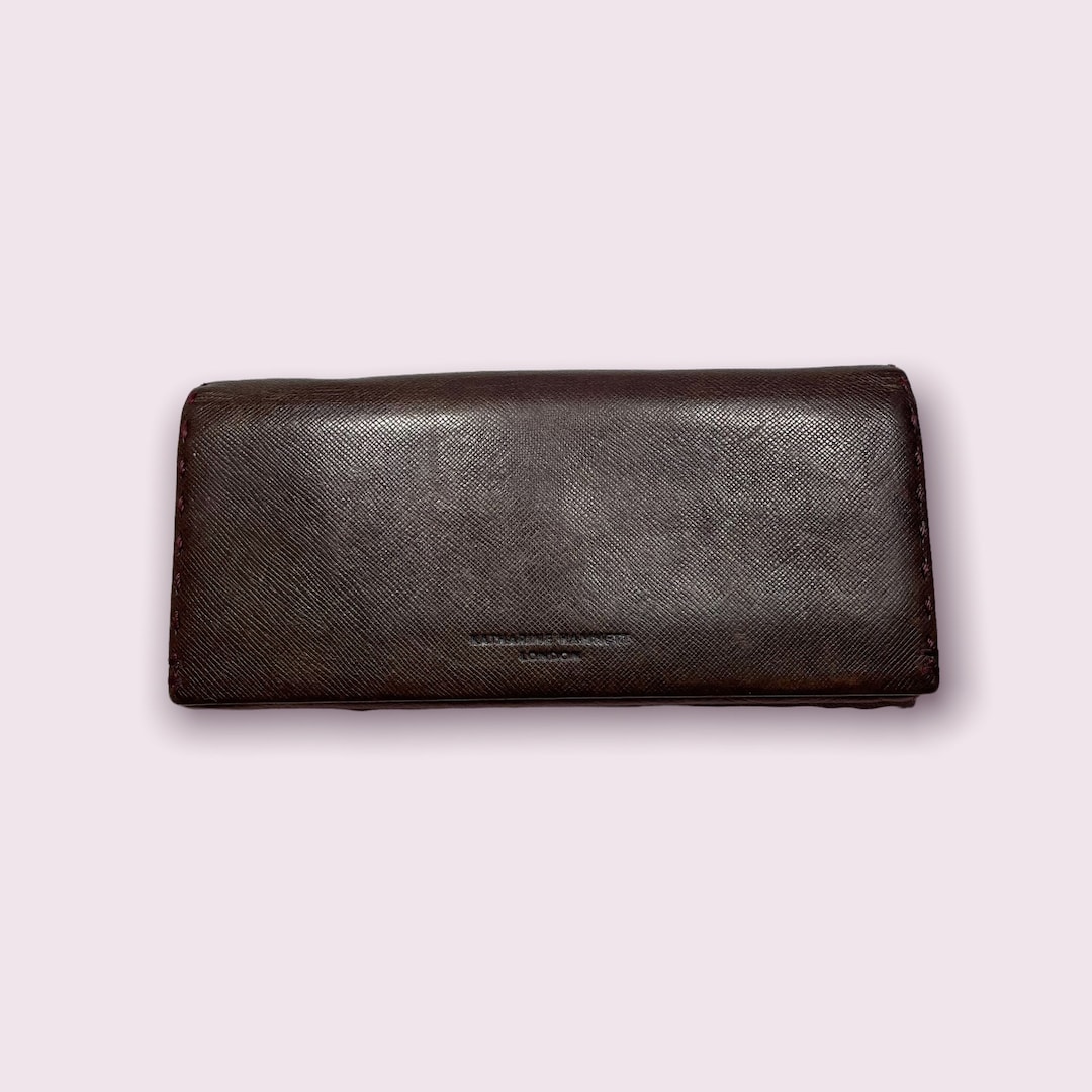 未使用 KATHARINE HAMNETT LONDON 27cm/CML Amazon.com: Katherine Hamnet London Wallet, Made of Premium