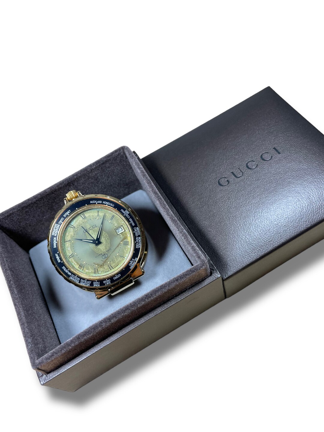 GUCCI 目覚まし時計 Gucci Alarm Watch - Etsy
