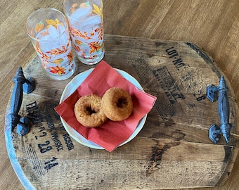 Buffalo Trace Barrel Serving Tray