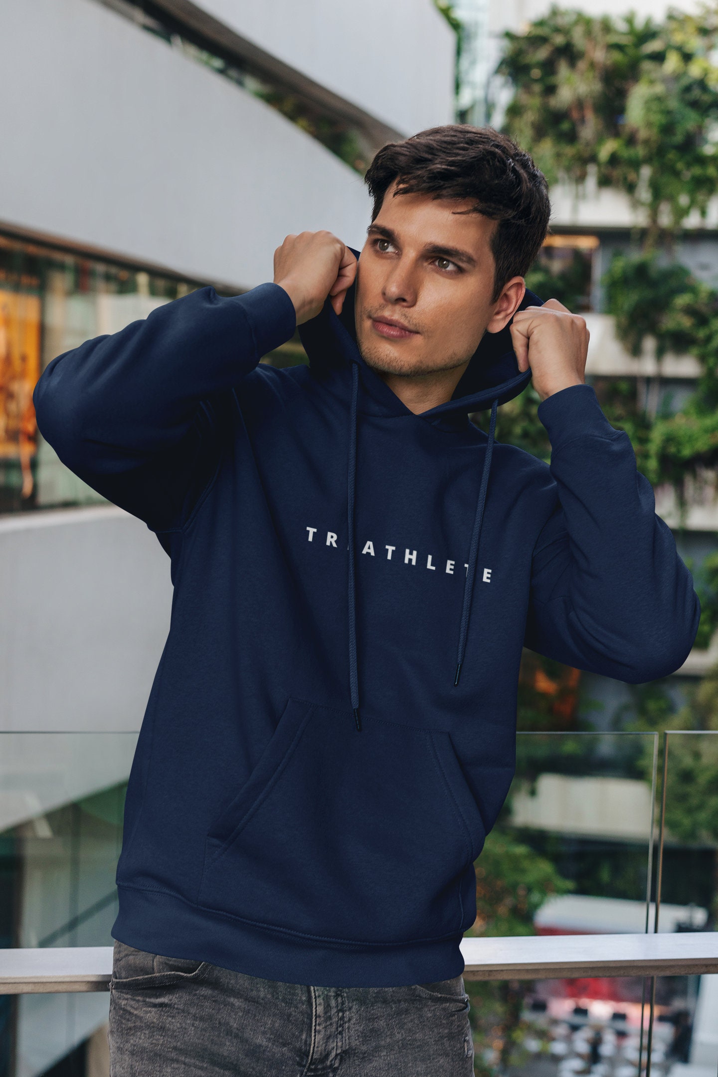 Hoodie iron shop man