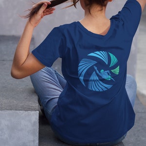 Swimmer T-Shirt Back Print Unisex Ultra Cotton Tee