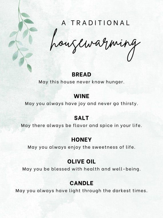 Housewarming Gift Ideas and Free Home Printables - Clean and Scentsible