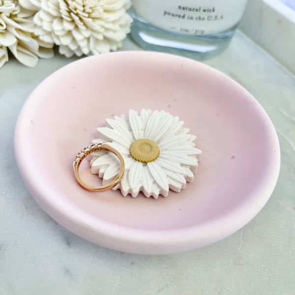 Flower Ring Dish Etsy