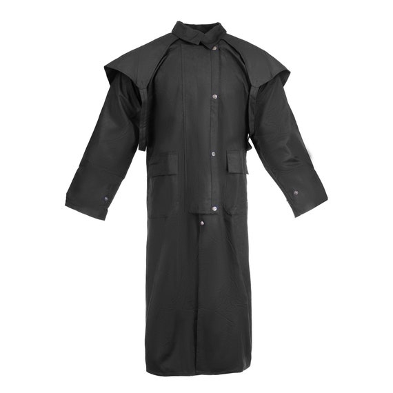 Waterproof Oilskin Duster Coat Etsy