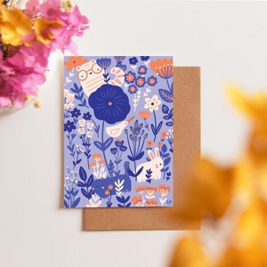 Carte A6 - Little friends