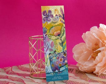 Watercolor Bookmarks - Enchanted Garden