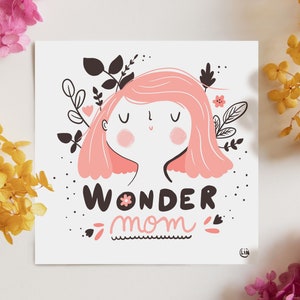 Carte - Wonder mom