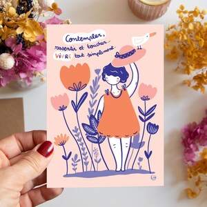 Carte A6 - Vivre tout simplement immagine 2