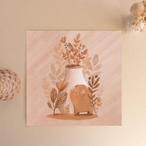 Carte recyclée - Sérénité