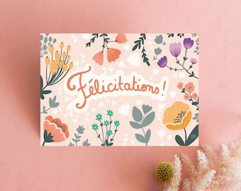 A6 Card - Congratulations