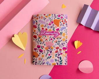 Mini notebook - Blooming