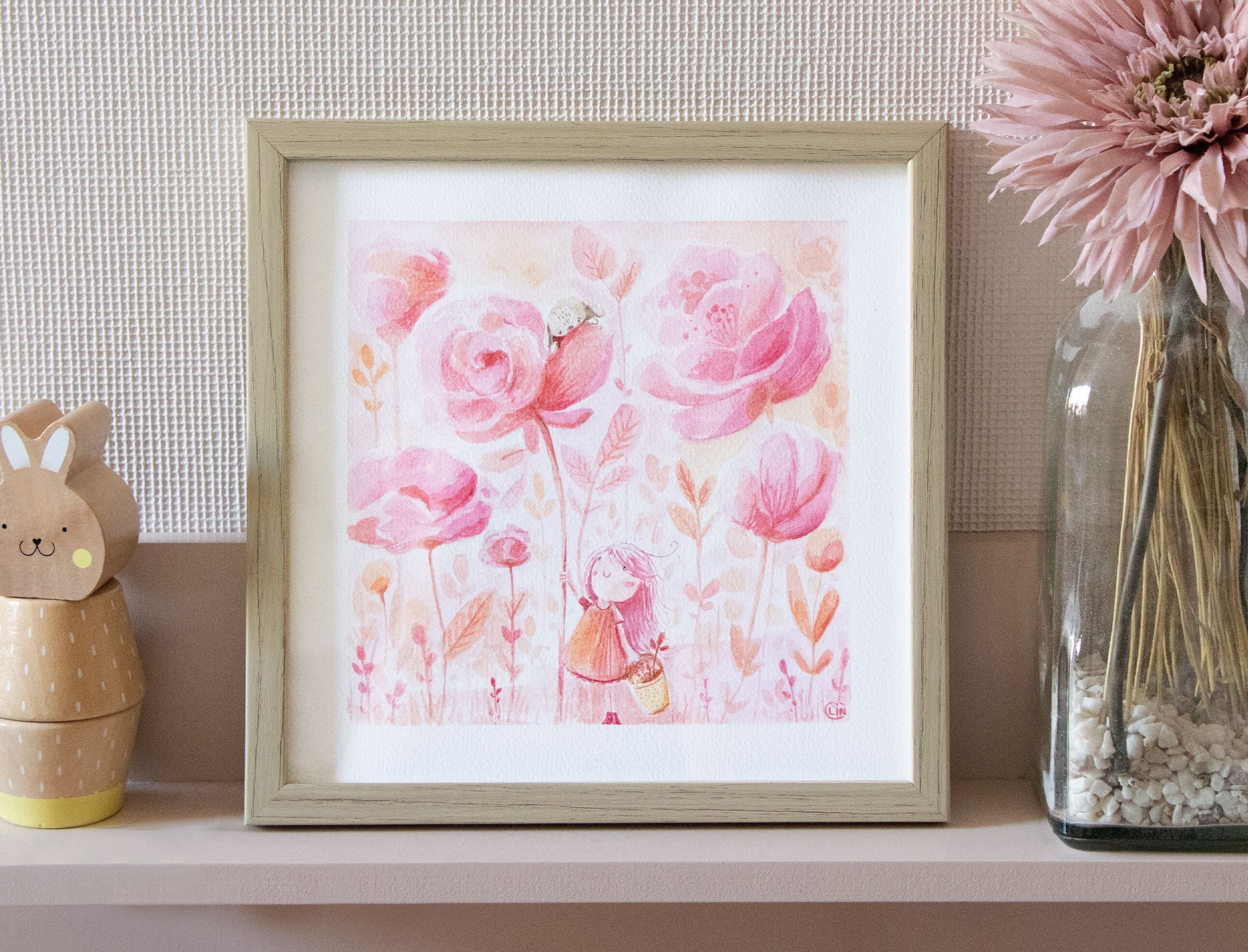 Aquarelle Originale -