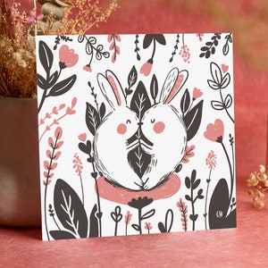 Carte - Lapinous in love