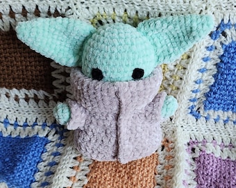 Crochet baby alien