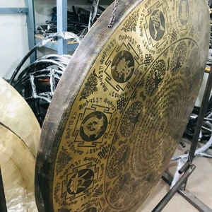 high quality handmade tibetan gong