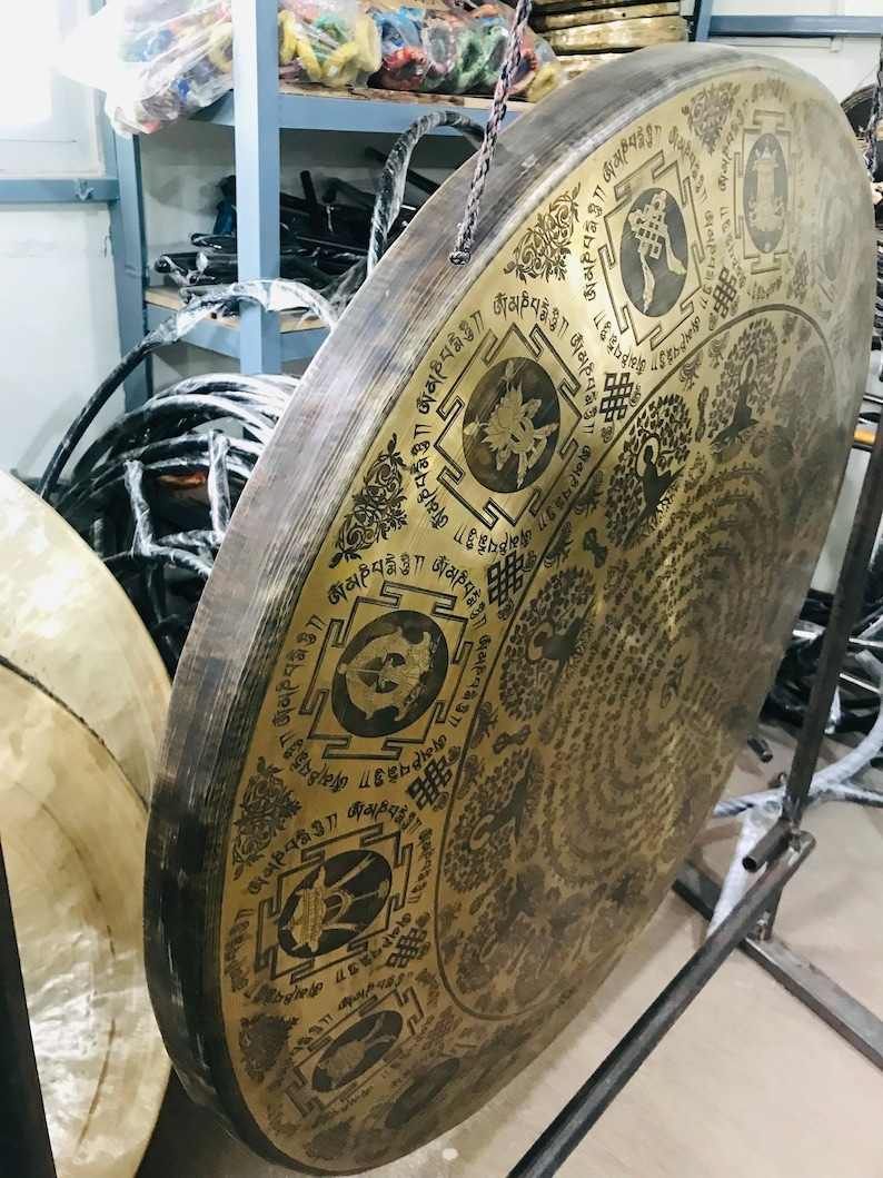 high quality handmade tibetan gong