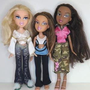 Vintage MGA Bratz Puppe - Auswahl Puppe: Cloe, Yasmin, Sasha