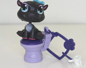 Jouet Littlest Pet Shop : Biche Violette - Occasion