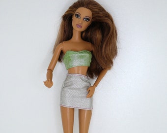 Vintage Doll - Mattel 2005/1999 - Brunette Hazel Eyes - Articulated Arms