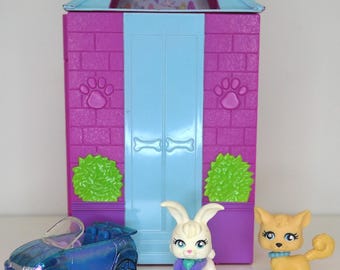 Valise Polly Pocket Bluebird 1991, Maquillage, Vintage, Incomplète