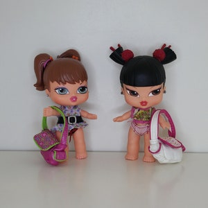 Y2K Bratz Babyz Baby Yasmin And Chloe￼￼ 5 Doll Figure MGA Vintage 