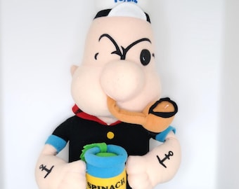ヴィンテージ ポパイ セーラーマン ぬいぐるみ - Etsy 日本