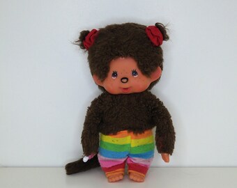 Vintage Monchhichi -  Sekiguchi Monkey Plush Doll Toy