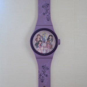 Bratz Wall Clock Bratz Dolls Jumbo Watch Purple Bratz Decor