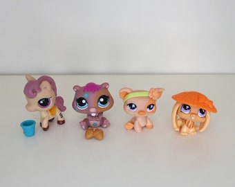 Hasbro Littlest Pet Shop LPS - Your Choice Of Pet: #1512 Horse, #1580 Beaver, #885 Pig, #480 Rabbit - Pre-loved