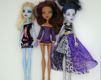 Authentic Monster High Dolls By Mattel - Pick A Doll - Dolls for Your Customize OOAK Projects - Read Description For Flaws