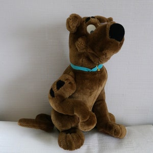 Große Vintage Sprechen Schütteln Scooby Doo Plushie - Plüsch Hannah Barbera Spielzeug -Stofftier Hund -15 'Zoll Sammlerstück Spielzeug - Funktionierende Zustand