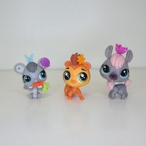 Littlest Pet Shop LPS - Choose Collectible Pet - #3696 Mouse, #4000 Hedgehog, #176 Llama