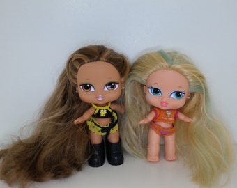 Set of Two Lil Angelz Little Bratz Babyz Authentic MGA Bratz Dolls