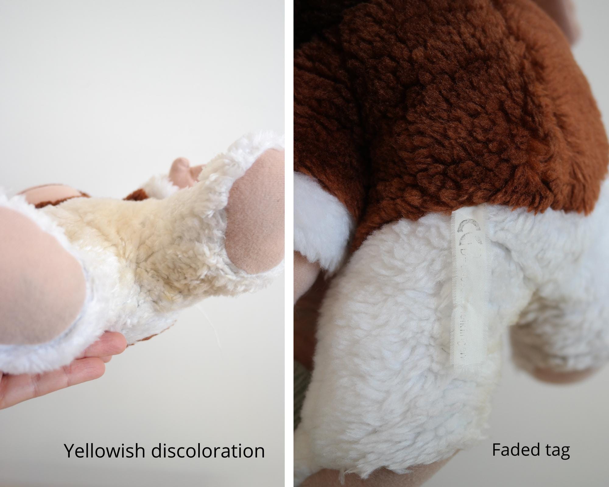 グレムリン 80年代 ヴィンテージ ぬいぐるみ - ギズモ モグワイ