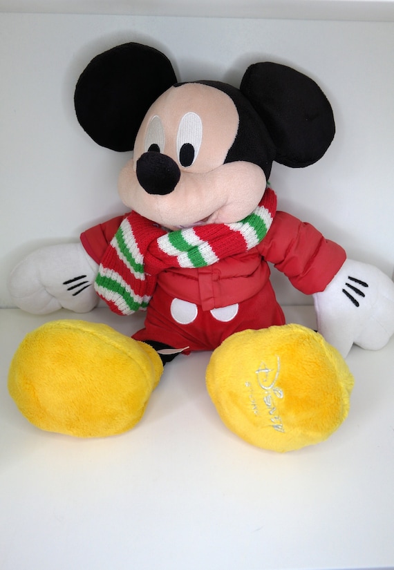 Disney Store Peluche de Noël Mickey Mouse en peluche -  France